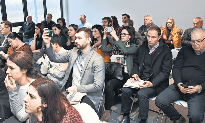 Poduzetnici i građani informirali su se o tome kako povući sredstva iz EU fondova/DAMIR ŠPEHAR/PIXSE