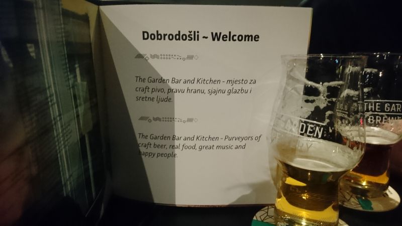 The Garden Bar&Kitchen. Foto: Osobna arhiva