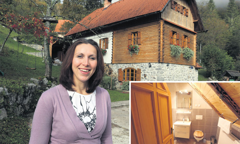 Silvija Sobol u Gorskom kotaru iznajmljuje autohtonu goransku kuću/Goran Kovačić/PIXSELL