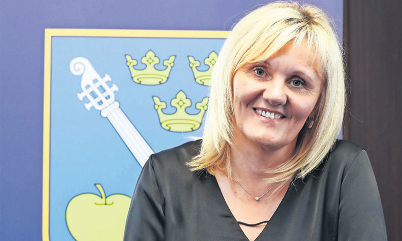 Načelnica Općine Jakovlje Sanja Borovec/Robert Anić/PIXSELL