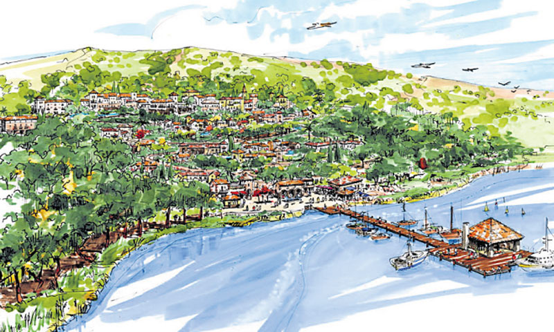 Skica budućeg resorta/Dino Stanin/PIXSELL