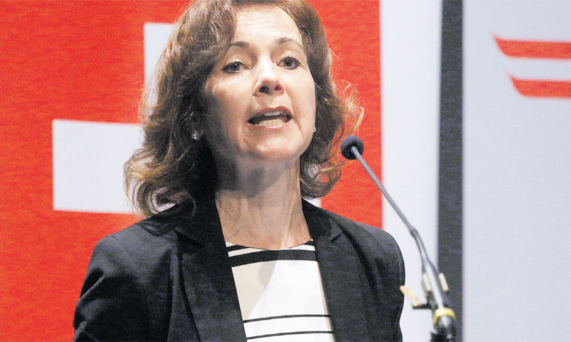 Sonja Morgenegg-Marti, ravnateljice Obrtničko-industrijske strukovne škole iz Berna/Žarko Bašić/PIXS