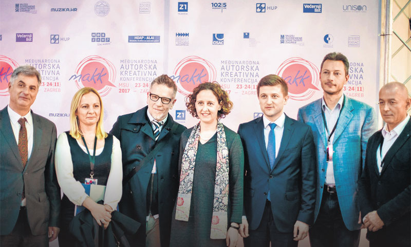 Ministrica kulture, Nina Obuljen Koržinek, i ministar financija, Zdravko Marić, s organizatorima MAK