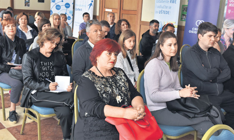 Poduzetnici su se u velikom broju odazvali edukaciji/Hrvoje Jelavić/PIXSELL