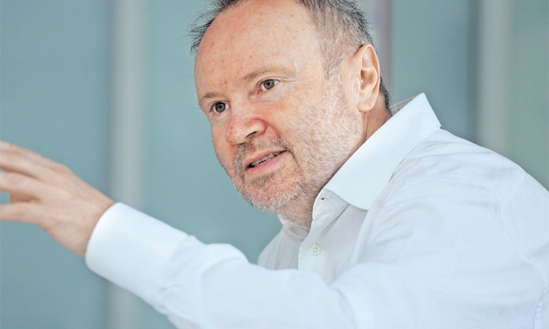 Željko Lovrinčević sa zagrebačkog Ekonomskog instituta/Žarko Bašić/PIXSELL