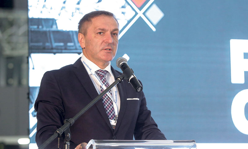 Dražen Barišić, gradonačelnik grada-domaćina Velike Gorice/Luka Stanzl/PIXSELL