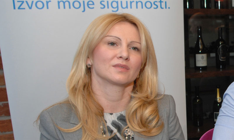 Predsjednica Uprave Izvor osiguranja Ivana Andabak/ Matija Topolovec/PIXSELL