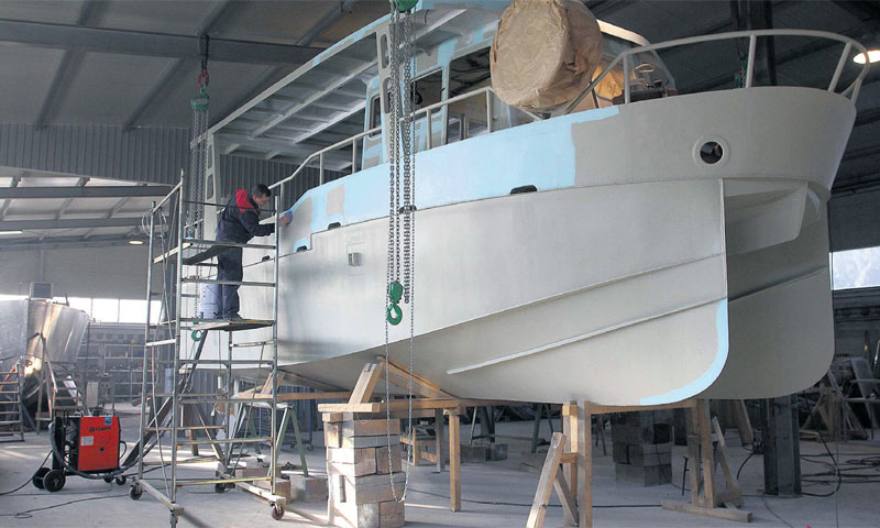 U Čakovcu se proizvode i brodovi u pogonima tvrtke Aluminium Workboats /Vjeran Žganec Rogulja/PIXSEL