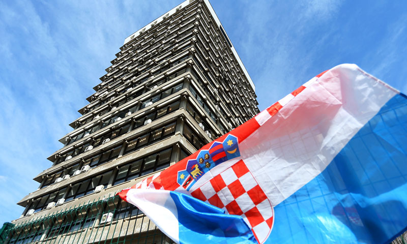 Nekadašnja upravna zgrada Industrogradnje u kojoj su sada dva ministarstva/Slavko Midžor/PIXSELL