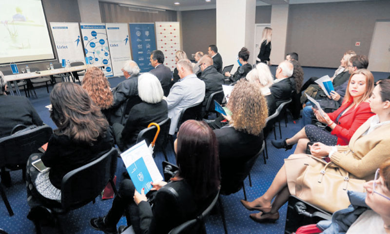 Poduzetnici su se u velikom broju odazvali edukaciji/ Goran Kovačić/PIXSELL