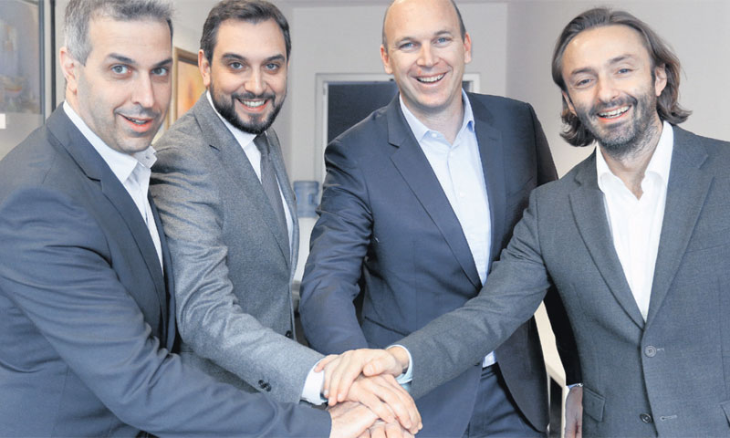 Članovi HUP-ove ICT udruge Adrian Ježina, Hrvoje Balen, Boris Drilo, Ivan Ante Nikolić/Anto Magzan/P