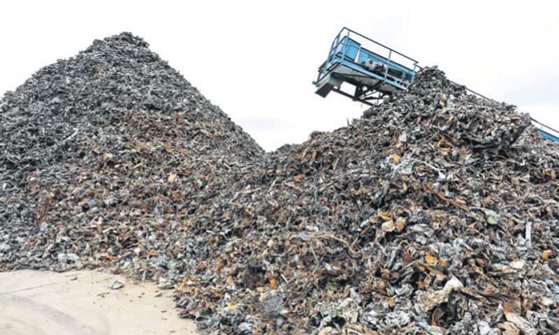 Sekundarni čelik od vozila u CE-ZA-R-u/Marko Prpić/PIXSELL