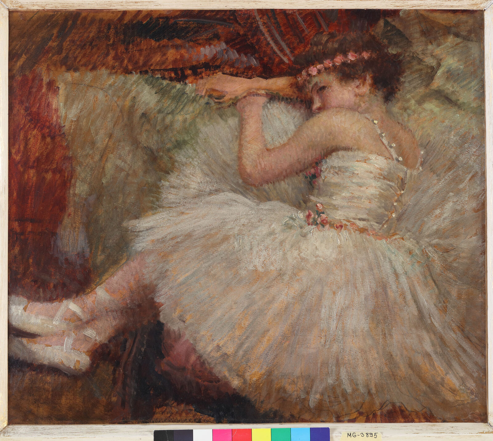 Grad Zagreb – Vlaho Bukovac Mala balerina 1918. ulje na kartonu 49 x 57 cm_ Moderna galerija Zagreb