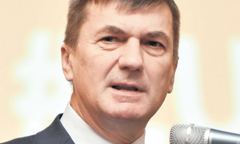 Potpredsjednik Europske komisije za digitalno tržište Andrus Ansip/Davor Višnjić/PIXSELL