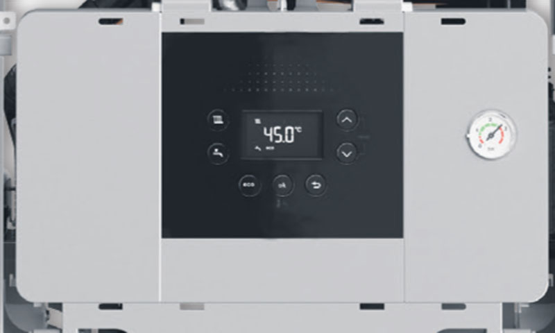 Konstrukcija kotla olakšava izravni pristup najvažnijim komponentama