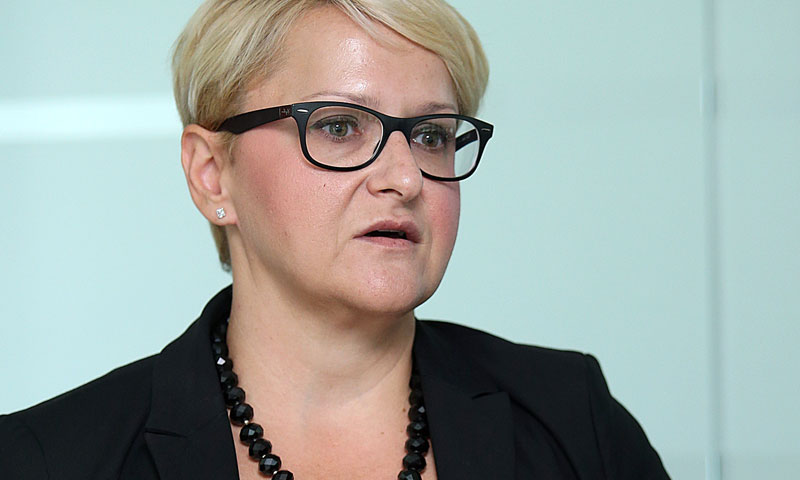Ivana  Gažić, čelnica Zagrebačke burze/Goran Stanzl/PIXSELL