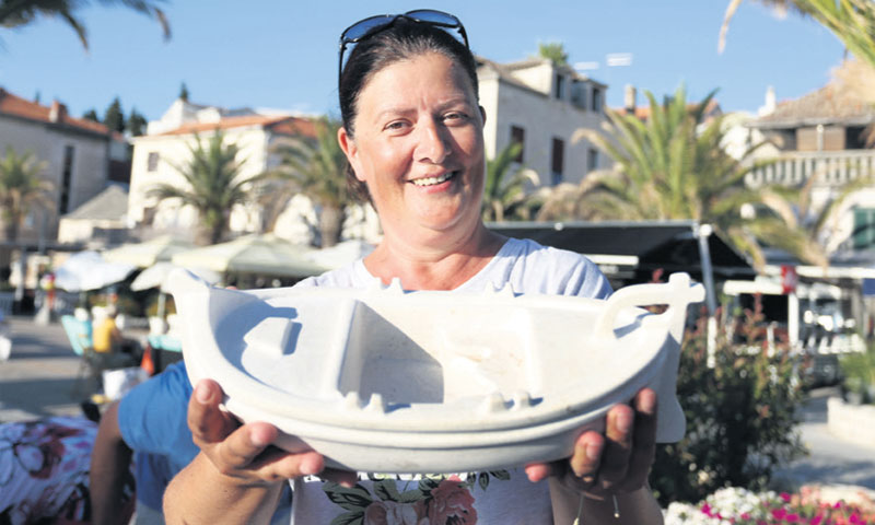 Pokazali i kako se izrađuju suveniri i razni uporabni predmeti/Duško Jaramaz/PIXSELL