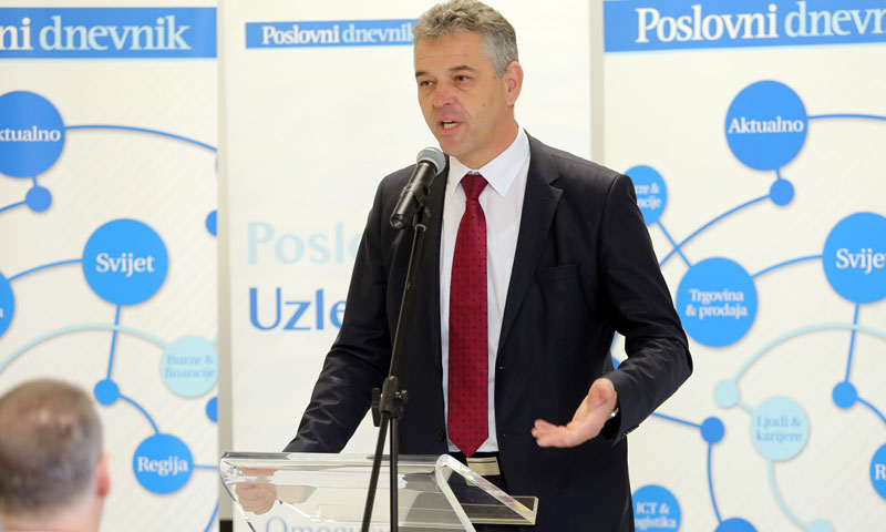 Tomislav Klarić, gradonačelnik Bakra, iznio je ambiciozne planove/Goran Kovačić/PIXSELL