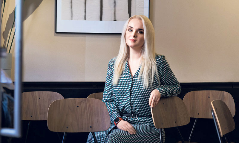 Kaja Pavlinić Članica tima nagrađene aplikacije Tinja i projekta Integritas/ Matea Smolčić Senčar