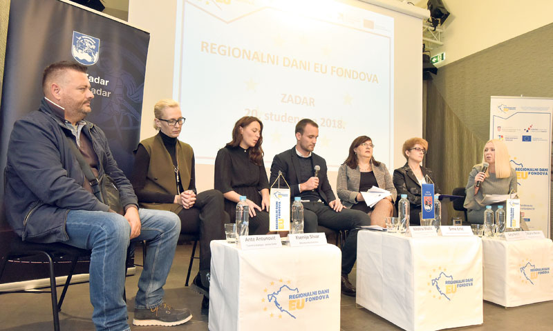 Na panel raspravi sudjelovali su Ante Antunović, Ksenija Slivar, Nikolina Miočić, Šime Erlić, Sanja