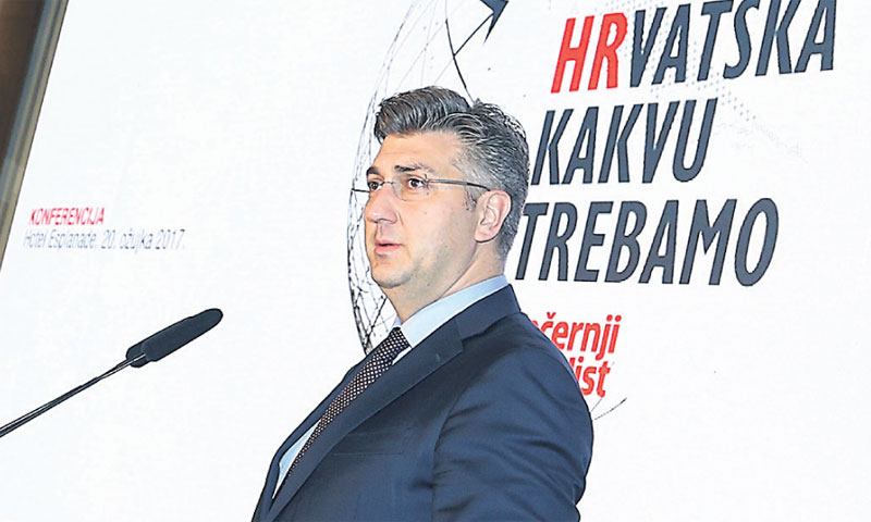 Premijer Andrej Plenković/Željko Lukunić/PIXSELL