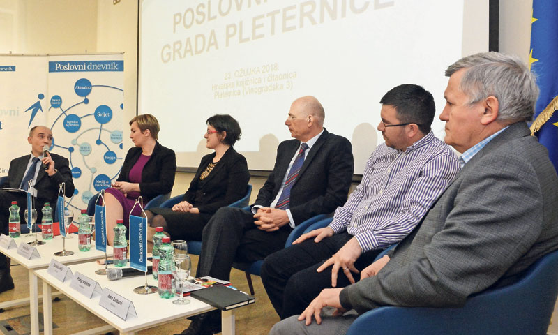 Sudionici panel diskusije o poduzetništvu/Ivica Galović/PIXSELL