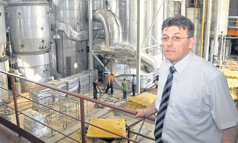 Luka Burilović, predsjednik HGK, bio je dugogodišnji direktor  Sladorane/Goran Ferbezar/PIXSELL