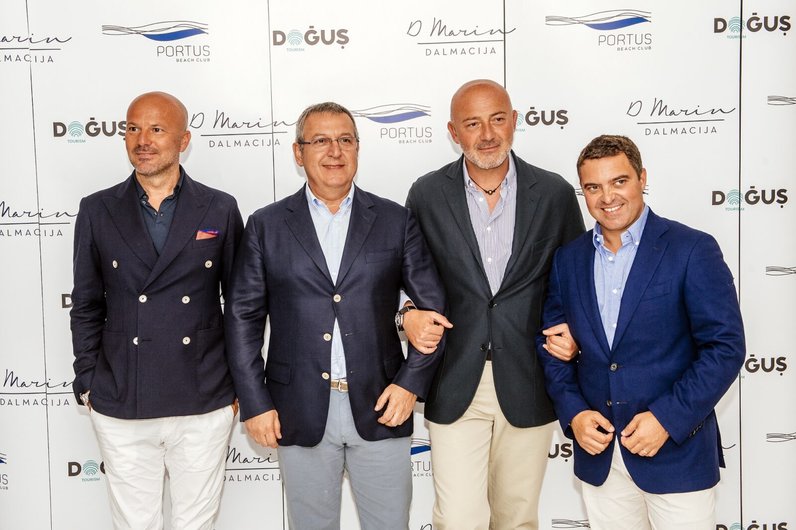 Ermanno Zanini, E. Naci Baserdem, Ferit Sahenk i Burak Baykan. Press Foto