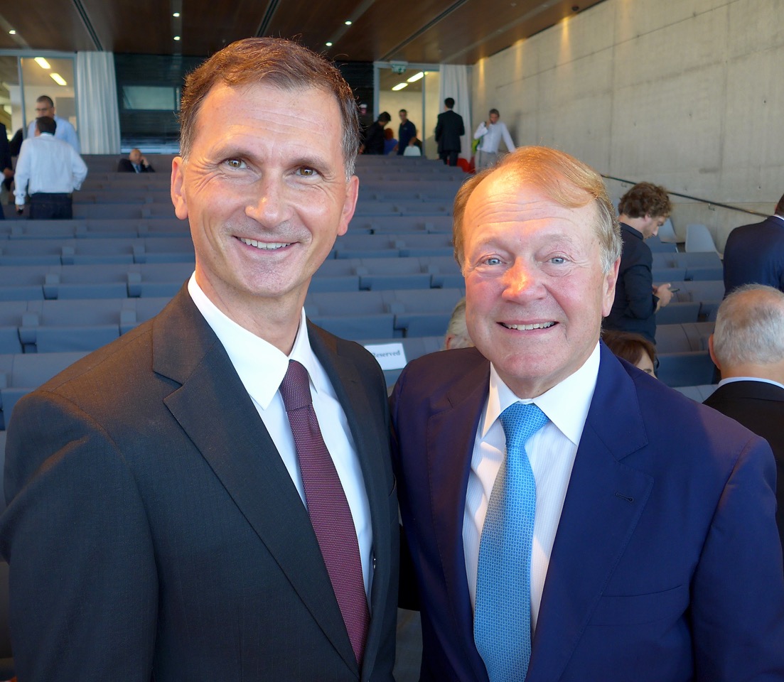 Dragan Primorac i John Chambers, predsjednik Uprave CISCO Systems