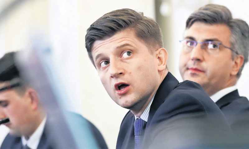 Premijer Andrej Plenković i ministar financija Zdravko Marić/Robert Anić/PIXSELL