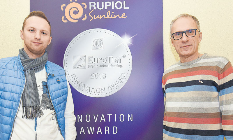 Mladen Jarnjak (desno), glavni nutricionist i voditelj razvoja u Fanonu sa sinom Marijem/Vjeran Žgan