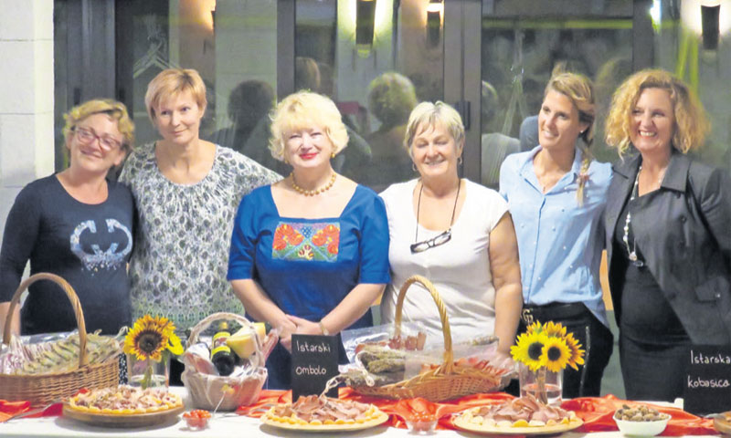 Sudionice projekta Ženska perspektiva na terenu u Istri