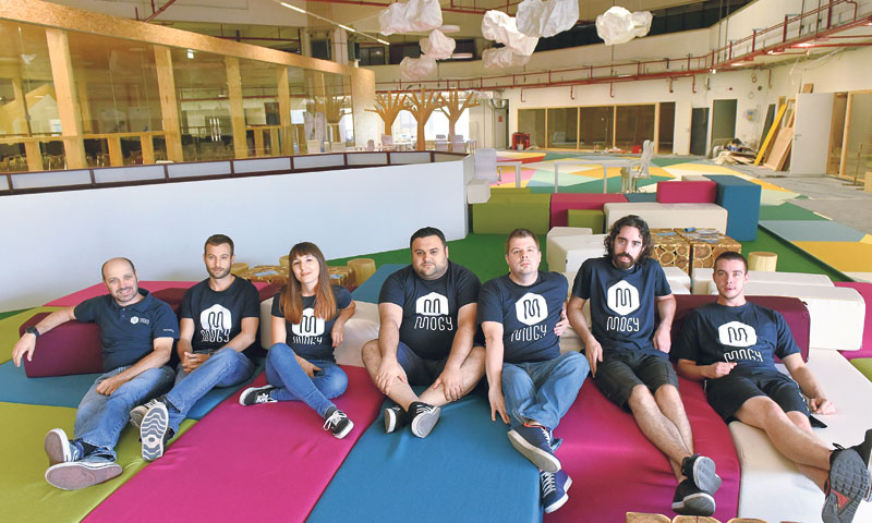 Mobile Gym tim: Andrej Radinger, Slaven Rađa, Đurđica Sarjanović, Gordon Cindrić, Matija Leskovar, T