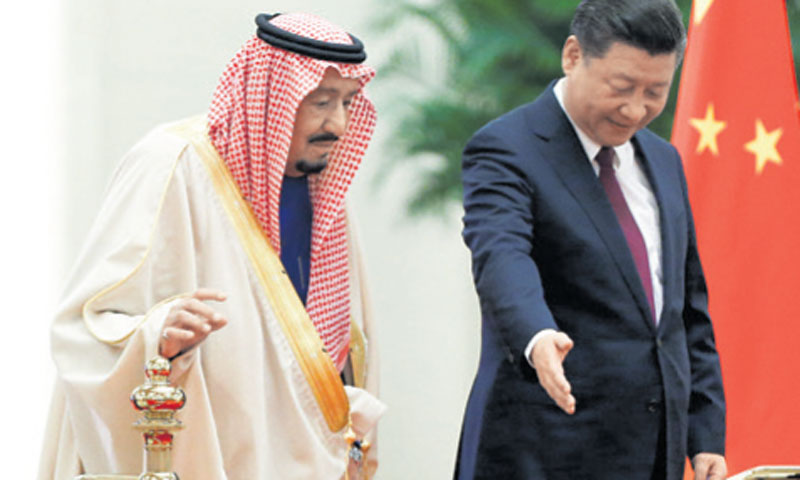 Kralj Salman i kineski predsjednik Xi Jinping/REUTERS