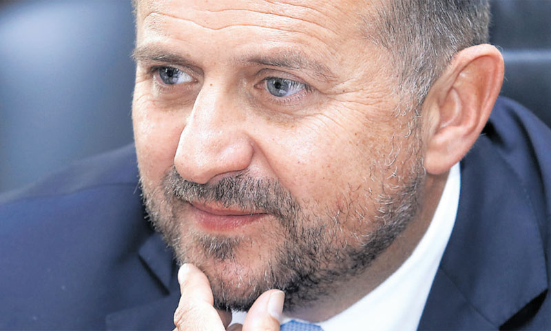 Tomislav Vuić, predsjednik Uprave Hrvatske poštanske banke/Patrik Macek/PIXSELL