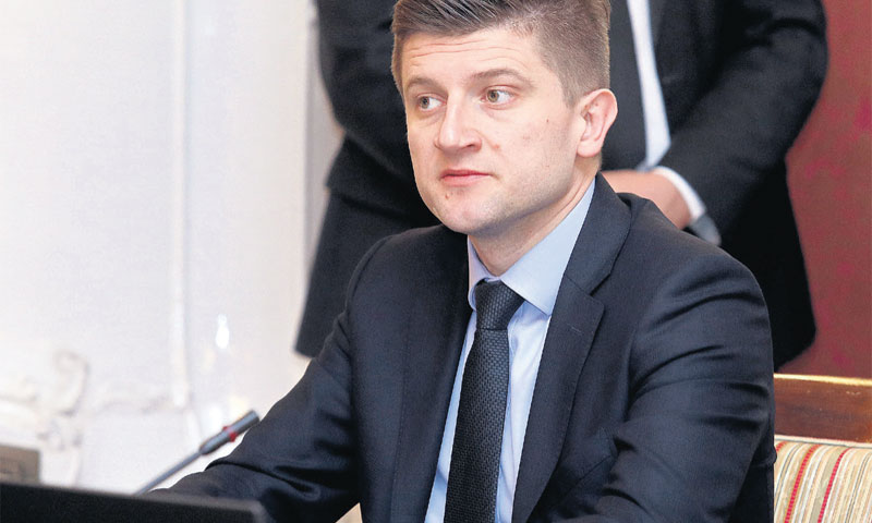 Ministar financija Zdravko Marić/Patrik Macek/PIXSELL