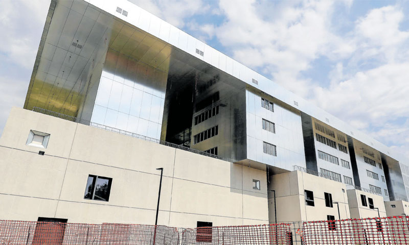 Zgrada ima 17,4 tisuća kvadrata, podrum, prizemlje i pet katova/Jurica Galoić/PIXSELL