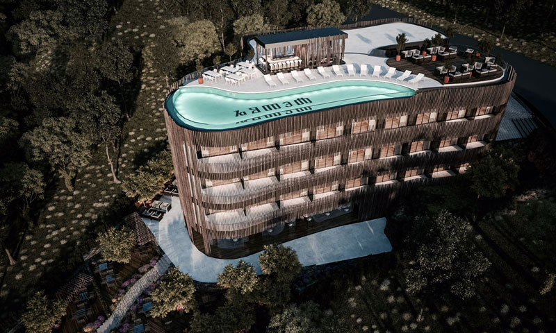 Budući hotel bit će smješten uz lungo mare i gradsku plažu/DEGRAD