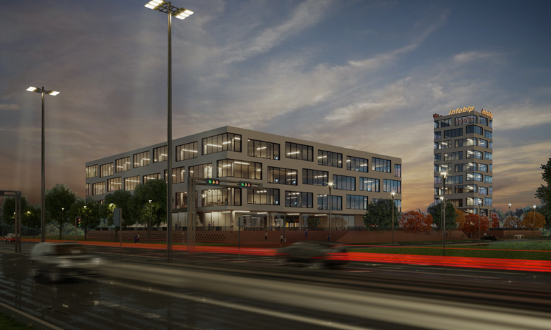 Renderi Infobip Campusa Zagreba kako ga je zamislio studio SODAarhitekti