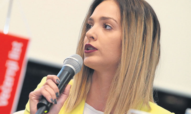 Katarina Škare Kavain, vlasnica KK designa, ohrabruje sve da pokrenu svoju poduzetničku priču/Ivo Ča