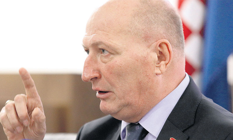 Predsjednik Ustavnog suda Miroslav Šeparović /Patrik Macek/PIXSELL