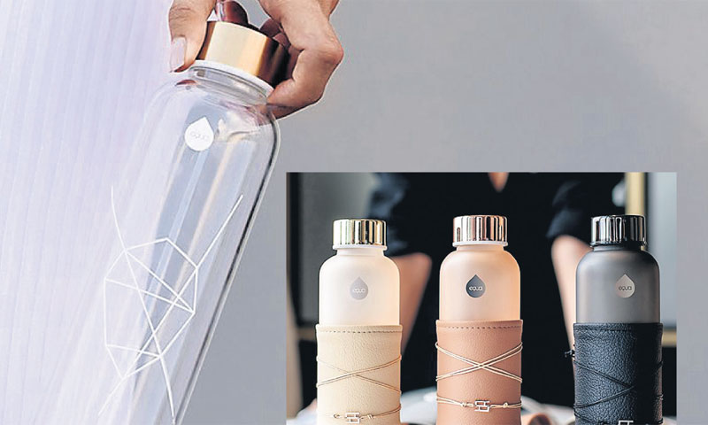 Pametna boca Anže Miklaveca svog vlasnika na mobitel obaviještava o njegovom dnevnom unosu vode