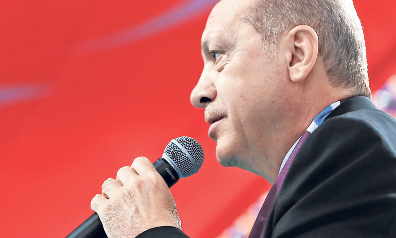 Turski predsjednik Recep Tayyip Erdogan/REUTERS
