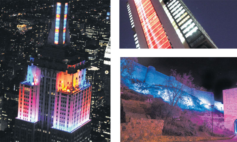 Inovativno osvjetljeni Empire State Building u New Yorku te CEPSO neboder i El Bano de la Cava u Mad