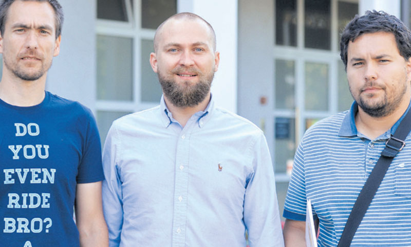 Zvonko Čubrić, Matija Fojs i Jurica Čubrić/Marko Lukunić/PIXSELL