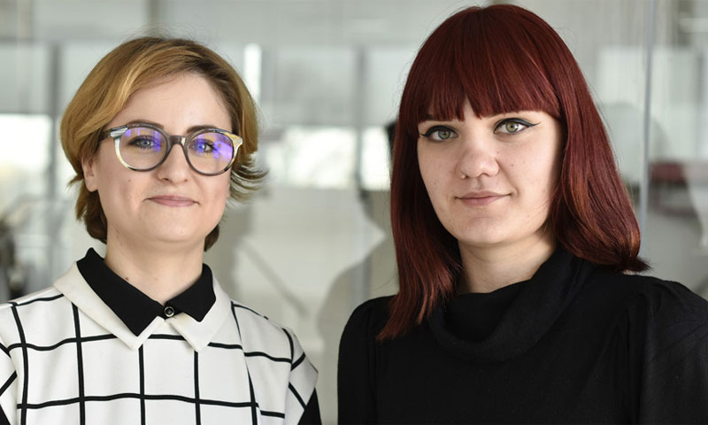 Josipa Vurnek i Vladimira Pavlović, prva studentska zadruga Fabric8 co-op/PIXSELL