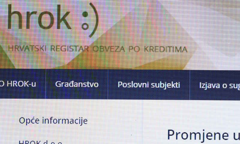 Od ljeta banke na raspolaganju imaju 'crne liste'/Slavko Midžor/PIXSELL