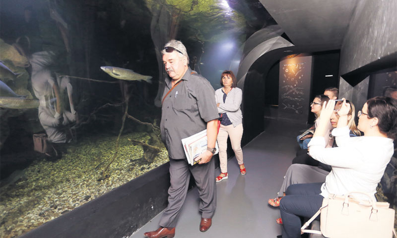 Uzvanici su obišli projekt 'Slatkovodni akvarij/Kristina Štedul Fabac/PIXSELL