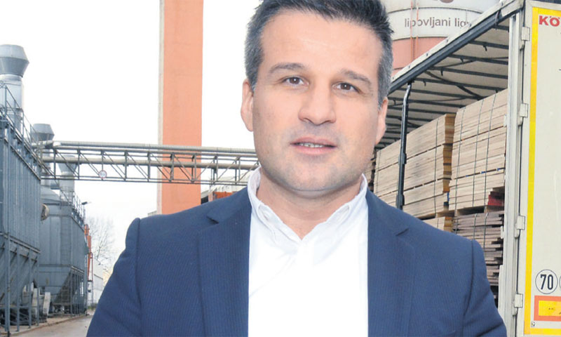 Viktor Horvatinović, predsjednik Uprave tvrtke Lipovljani Lignum, članice Florian grupe/Nikola Čutuk