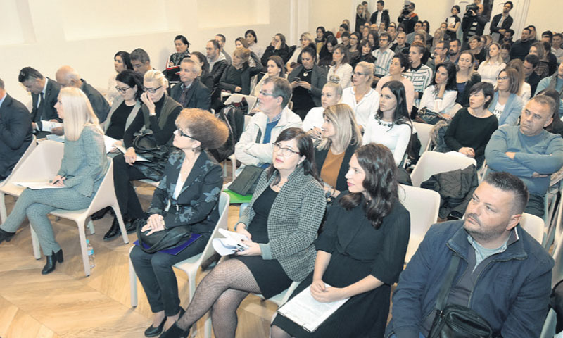 Veliki interes - puna dvorana u Kneževoj palači/D. Stanin/PIXSELL